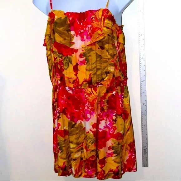 J Crew Factory Tropical Dress Size XL - Picture 1 of 7